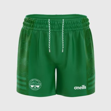 O'Neills Offaly Ladies Kids' Mourne Shorts Bottle / White