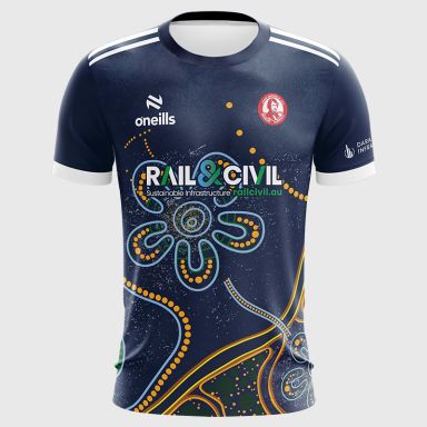 John Mitchels GFC Brisbane Short Sleeve Training Top