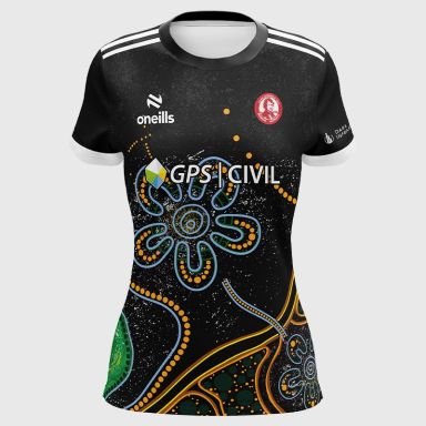 John Mitchels GFC Brisbane Women's Fit Short Sleeve Training Top