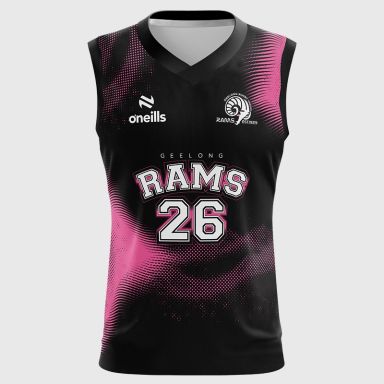 Geelong Rams Rugby Kids' Basketball Vest