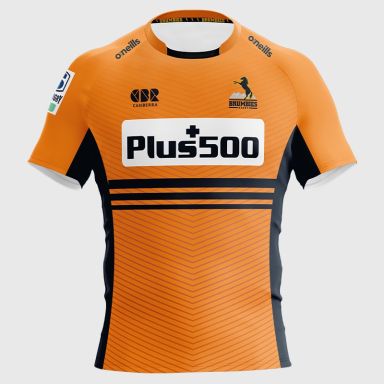 O'Neills Brumbies Rugby Shortsleeve Jersey Orange / Marine