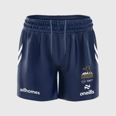O'Neills Brumbies Rugby Weston Training Shorts Marine / White