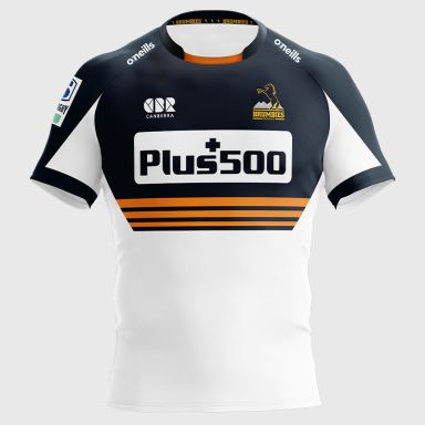 O'Neills Brumbies Rugby Kids' Shortsleeve Jersey White / Marine