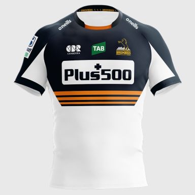 O'Neills Brumbies Rugby Women's Shortsleeve Jersey White / Marine