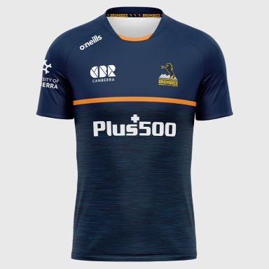 O'Neills Brumbies Rugby Kids' Games Shirt Marine 