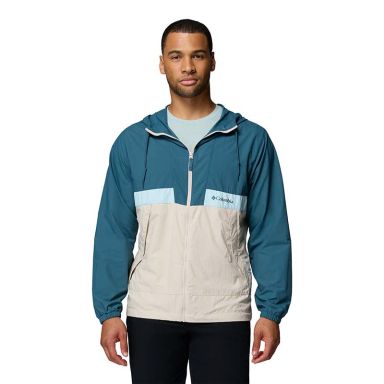 Men's Blue Columbia Spire Valley™ Hooded Windbreaker from O'Neills.