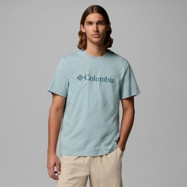 Men's Blue Columbia CSC Basic Logo™ T-Shirt from O'Neills.