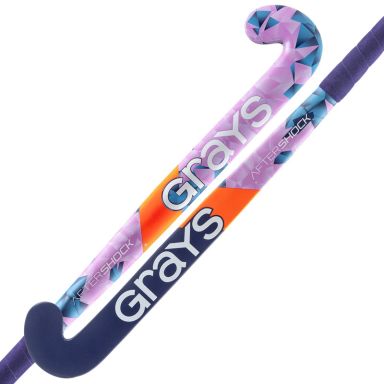 Purple Grays AfterShock Ultrabow Hockey Stick from O'Neills