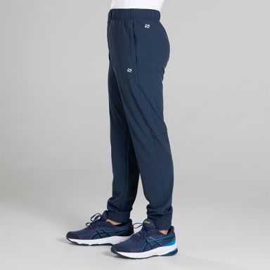 Marine Kids' Horizon Woven Tracksuit bottoms with two zip pockets by O’Neills.