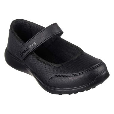 Skechers Kids' Junior Microstrides Recess Rule Black Synthetic / Trim- SS26