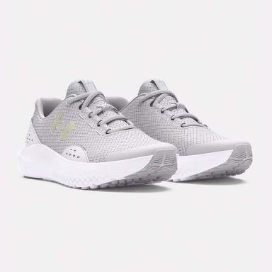Kids' Grey Under Armour Youth UA Surge 4 Running Shoes from O'Neills.