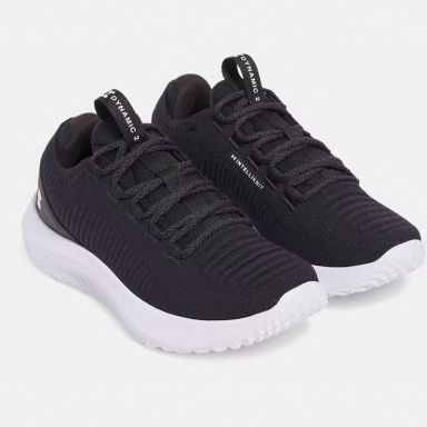 Black Under Armour Women's Dynamic 2 Trainers From O'Neills.