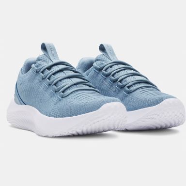 Blue and white Under Armour Women's Dynamic 2 Trainers from O'Neills