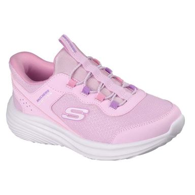 Kids' Pink Skechers Junior Bounder Pro Trainers from O'Neills.