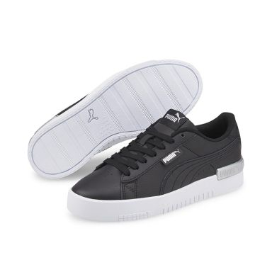 Black / Silver Puma Kids' Jada GS Trainers with a Rubber midsole from O'Neills.
