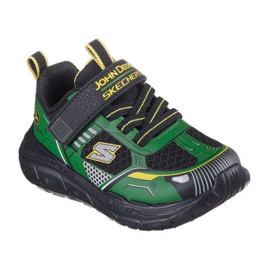 Green black and yellow Kids' Skechers Adventure Track Rugged - Brights John Deere Infant Trainers from O'Neills