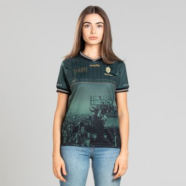 Green O’Neills Women's Derry Bloody Sunday Commemoration Jersey.