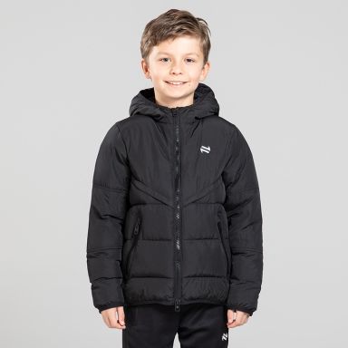 O’Neills Kids’ Olympus Hooded Padded Jacket in Black– A lightweight padded winter jacket