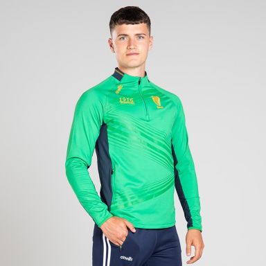 Men's 1916 Discovery Half Zip Top Green from O’Neills