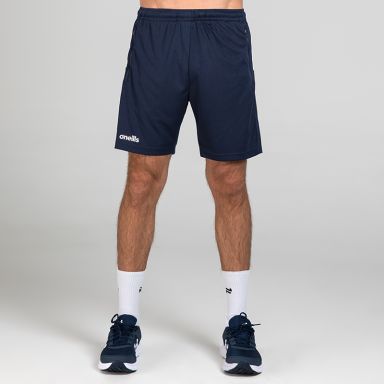 Navy / White Men's Aspire Shorts from O’Neills featuring an elasticated waistband & two zipped pockets.