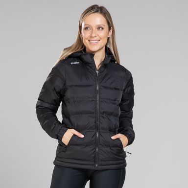 O'Neills Women's Eclipse Hooded Padded Jacket Black