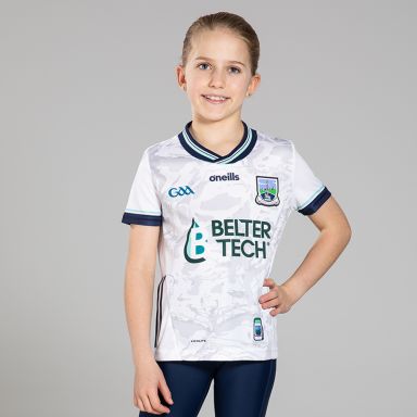 O’Neills White Fermanagh GAA Hurling Kids' Alternative Goalkeeper Jersey 2025 by O’Neills.