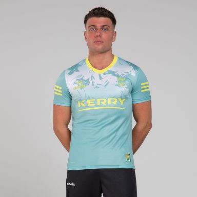 Green Kerry GAA Short Sleeve Training Top by O’Neills.