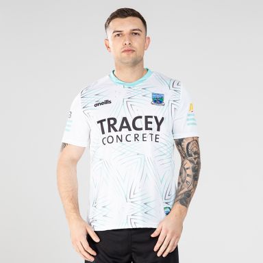 White Fermanagh GAA Short Sleeve Training Top from ONeills.
