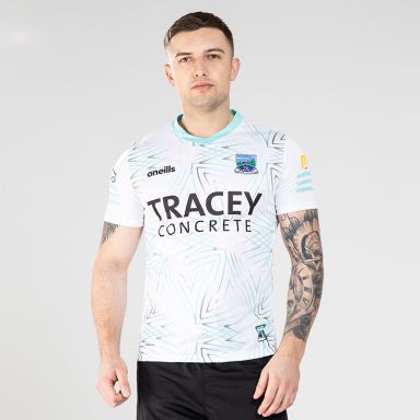 White Fermanagh GAA Short Sleeve Training Top from ONeills.