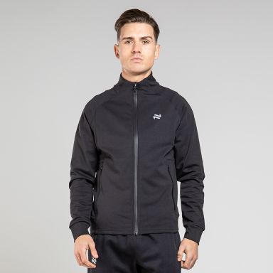 Black Men’s Quantum Full Zip Top with zip pockets by O’Neills.