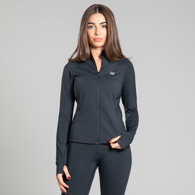 Women's Luxe Full Zip Top Black from O’Neills