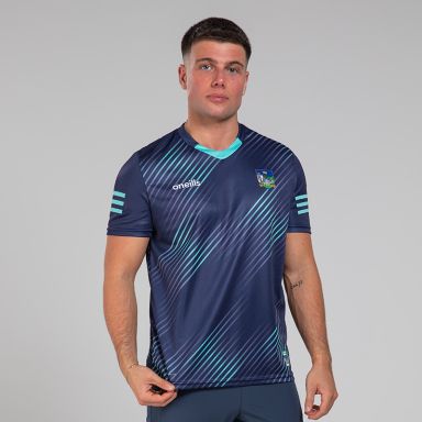 Navy Limerick GAA Short Sleeve Training Top by O’Neills.