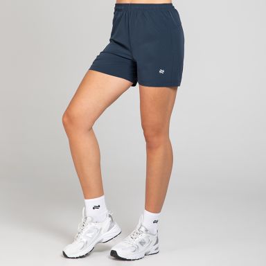 Navy Women Eris 6” Woven Shorts from O’Neills Sportswear featuring two zipped pockets!
