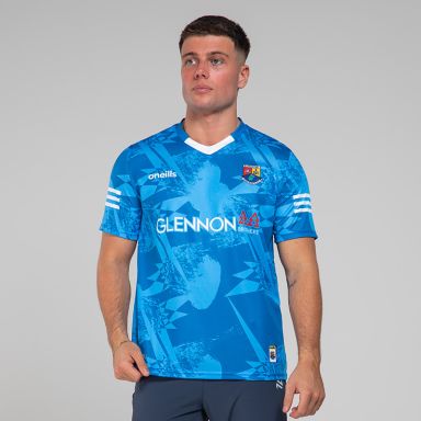 Blue Longford GAA Short Sleeve Training Top by O’Neills.