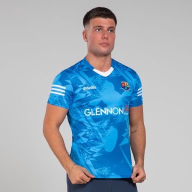 Blue Longford GAA Short Sleeve Training Top by O’Neills.