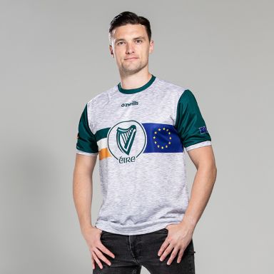 Global Éire European Jersey Grey / Green