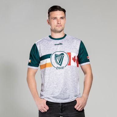 Global Éire Canadian Jersey Grey / Green