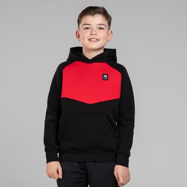 Black Kids’ Rhythm Fleece Pullover Hoodie from O’Neills.  