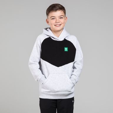 Grey Kids’ Rhythm Fleece Pullover Hoodie from O’Neills.  