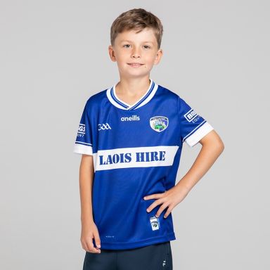 Royal Official Laois GAA Kids' Home Jersey 2025 by O’Neills.