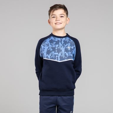 Kids' Jaden Crewneck Sweatshirt Navy from O'Neills.