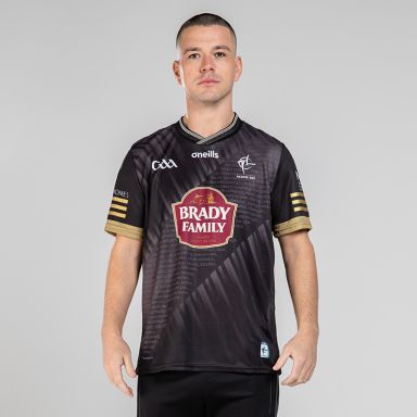 Kildare GAA Alternative Jersey 2024 with Kildare clubs by O’Neills.