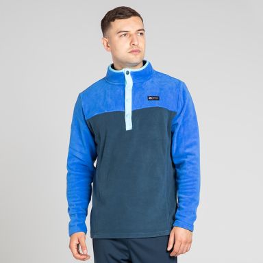 Men's Fortress Snap Button Fleece Blue from O’Neills 