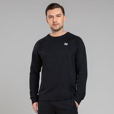 Black Men’s Inferno Fleece Crew Neck Sweatshirt by O’Neills.