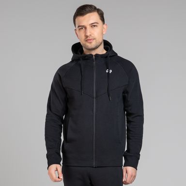 Black Men’s Inferno Fleece Full Zip Hoodie by O’Neills.