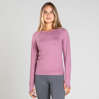 Women's Luxe Long Sleeve Top Pink from O’Neills