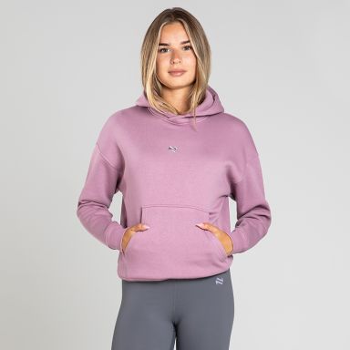 Pink Women’s Recharge Oversized Hooded Sweatshirt by O’Neills. 