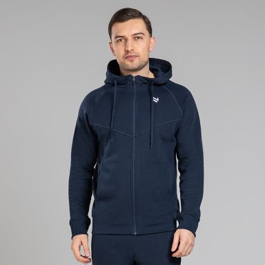 Navy Men’s Inferno Fleece Full Zip Hoodie by O’Neills.