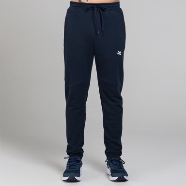 Navy Men’s Inferno Fleece Tracksuit Bottoms with cuffed bottoms and two pockets by O’Neills.