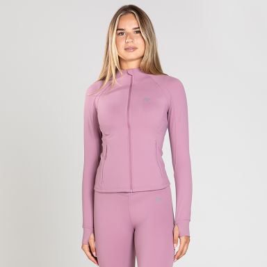Women's Luxe Full Zip Top Pink from O’Neills